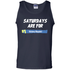 Fortnite Saturdays Are For Victory Royale Tank Top - The White Eagles