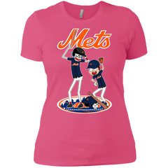 New York Mets Baseball Rick And Morty Ladies' Shirt - The White Eagles