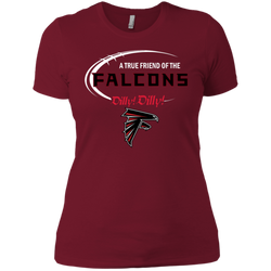 Dilly Dilly Atlanta Falcons A True Friend Of The Falcons Ladies' Shirt - The White Eagles