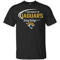 Dilly Dilly Jaguars A True Friend Of The Jaguars Cotton T-Shirt - The White Eagles