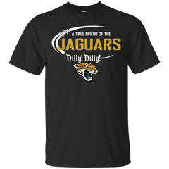 Dilly Dilly Jaguars A True Friend Of The Jaguars Cotton T-Shirt - The White Eagles