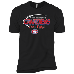 Dilly Dilly A True Friend Of The Montreal Canadiens Men's Sleeve Shirt - The White Eagles