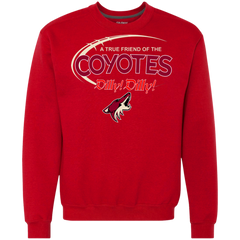 Dilly Dilly A True Friend Of The Arizona Coyotes Sweatshirt - The White Eagles