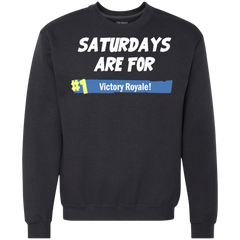 Fortnite Saturdays Are For Victory Royale Sweatshirt - The White Eagles