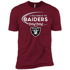 Dilly Dilly Raiders A True Friend Of The Raiders Men's Sleeve Shirt - The White Eagles