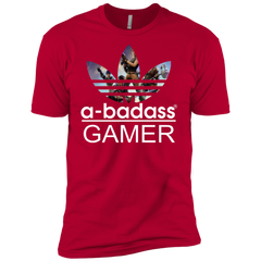 A-badass Gamer Fortnite Adidas Men's Sleeve Shirt - The White Eagles