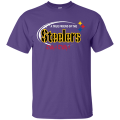 Dilly Dilly Pittsburgh Steelers A True Friend Of The Steelers Cotton T-Shirt - The White Eagles