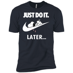 Just Do It The Peanuts Movie Snoopy Nike Logo Men's Sleeve Shirt - The White Eagles