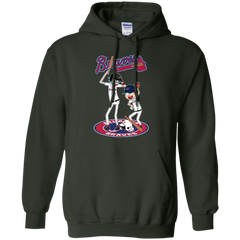 Atlanta Braves Baseball Rick And Morty Hoodie - The White Eagles