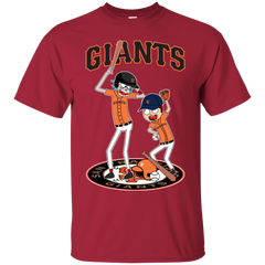 San Francisco Giants Baseball Rick And Morty Cotton T-Shirt - The White Eagles