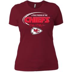 Dilly Dilly Kansas City Chiefs A True Friend Of The Chiefs Ladies' Shirt - The White Eagles