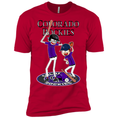 Colorado Rockies Baseball Rick And Morty Men's Sleeve Shirt - The White Eagles