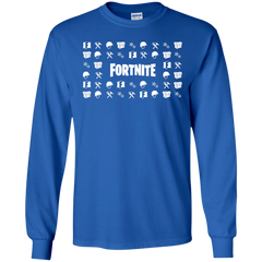 Fortnite Funny LS Cotton T-Shirt - The White Eagles