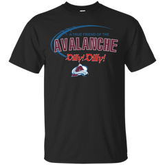 Dilly Dilly A True Friend Of The Colorado Avalanche Cotton T-Shirt - The White Eagles