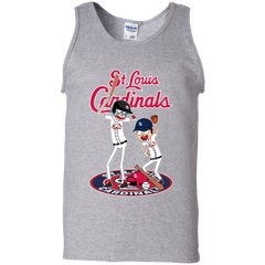 St Louis Cardinals Baseball Rick And Morty Tank Top - The White Eagles