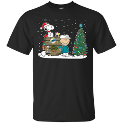 Miami Dolphins Snoopy The Peanuts Ugly Christmas Sweater  Super Bowl Cotton T-Shirt - The White Eagles