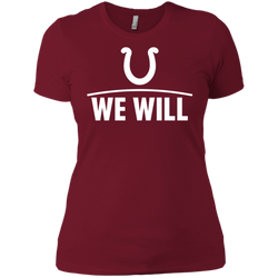 We Will Shirt For Indianapolis Colts Fans Ladies' Shirt - The White Eagles