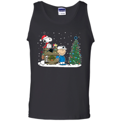 Carolina Panthers Snoopy The Peanuts Ugly Christmas Sweater  Super Bowl Tank Top - The White Eagles