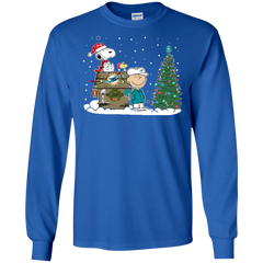 Miami Dolphins Snoopy The Peanuts Ugly Christmas Sweater  Super Bowl LS Cotton T-Shirt - The White Eagles
