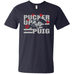 Pucker Up Puig Men's V-Neck T-Shirt - The White Eagles