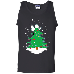 Snoopy Tree Christmas The Peanuts Movie Tank Top - The White Eagles