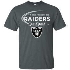 Dilly Dilly Raiders A True Friend Of The Raiders Cotton T-Shirt - The White Eagles