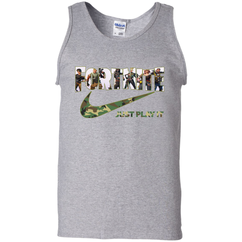 Fortnite Nike Camo Just Play It Shirts Tank Top - The White Eagles