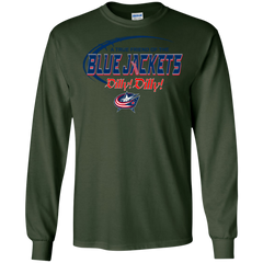 Dilly Dilly A True Friend Of The Columbus Blue Jackets LS Cotton T-Shirt - The White Eagles