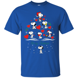 Snoopy Merry Christmas The Peanuts Movie Cotton T-Shirt - The White Eagles