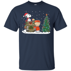 Cincinnati Bengals Snoopy The Peanuts Ugly Christmas Sweater  Super Bowl Cotton T-Shirt - The White Eagles