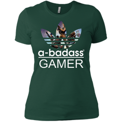 A-badass Gamer Fortnite Adidas Ladies' Shirt - The White Eagles