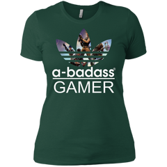 A-badass Gamer Fortnite Adidas Ladies' Shirt - The White Eagles