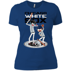 Chicago White Sox Baseball Rick And Morty Ladies' Shirt - The White Eagles