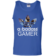 A-badass Gamer Fortnite Adidas Tank Top - The White Eagles
