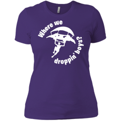 Fortnite Where We Droppin Ladies' Shirt - The White Eagles