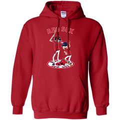 Boston Red Sox Baseball Rick And Morty Hoodie - The White Eagles