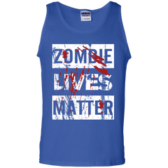 Zombie Lives Matter Tshirt Tank Top - The White Eagles