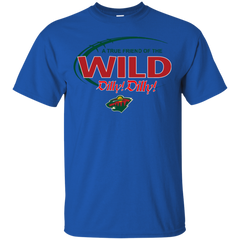 Dilly Dilly A True Friend Of The Minnesota Wild Cotton T-Shirt - The White Eagles