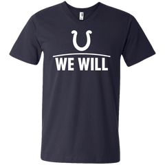 We Will Shirt For Indianapolis Colts Fans Men's V-Neck T-Shirt - The White Eagles