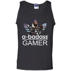A-badass Gamer Fortnite Adidas Tank Top - The White Eagles