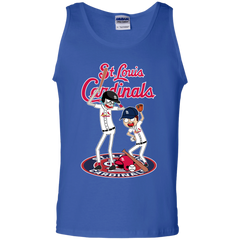 St Louis Cardinals Baseball Rick And Morty Tank Top - The White Eagles