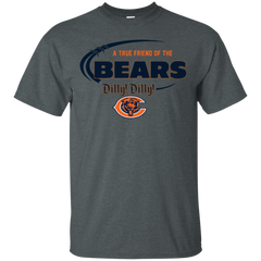 Dilly Dilly Chicago Bears A True Friend Of The Bears Cotton T-Shirt - The White Eagles