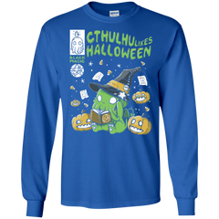 Cthulhu Likes Halloween Shirt LS Cotton T-Shirt - The White Eagles