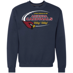 Dilly Dilly Arizona Cardinals A True Friend Of The Cardinals Sweatshirt - The White Eagles