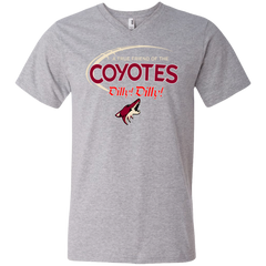 Dilly Dilly A True Friend Of The Arizona Coyotes Men's V-Neck T-Shirt - The White Eagles