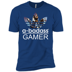 A-badass Gamer Fortnite Adidas Men's Sleeve Shirt - The White Eagles