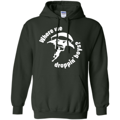 Fortnite Where We Droppin Hoodie - The White Eagles