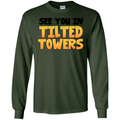 Fortnite See You In Tilted Towers LS Cotton T-Shirt - The White Eagles