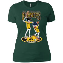 Pittsburgh Pirates Baseball Rick And Morty Ladies' Shirt - The White Eagles