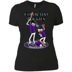 Colorado Rockies Baseball Rick And Morty Ladies' Shirt - The White Eagles